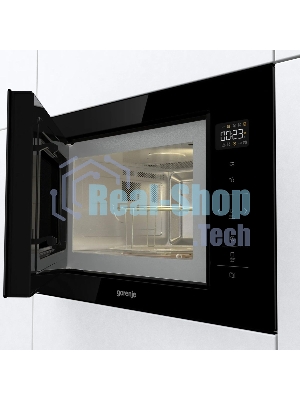 Встраиваемая микроволновая печь Gorenje BM251SG2BG, 25л, 900Вт, черный