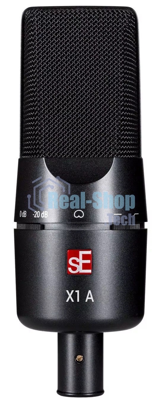 Микрофон конденсаторный sE Electronics X1 A 20 Гц 20 кГц, динамический диапазон: 114 / 134 дБ, кардиоида, комплектация: поворотный микрофонный зажим, адаптер с резьбой