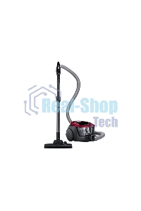 Пылесос Samsung VC18M31A0HP бордовый/черный, 380/1800 Вт, уборка сухая, пылесборник контейнер 2 л