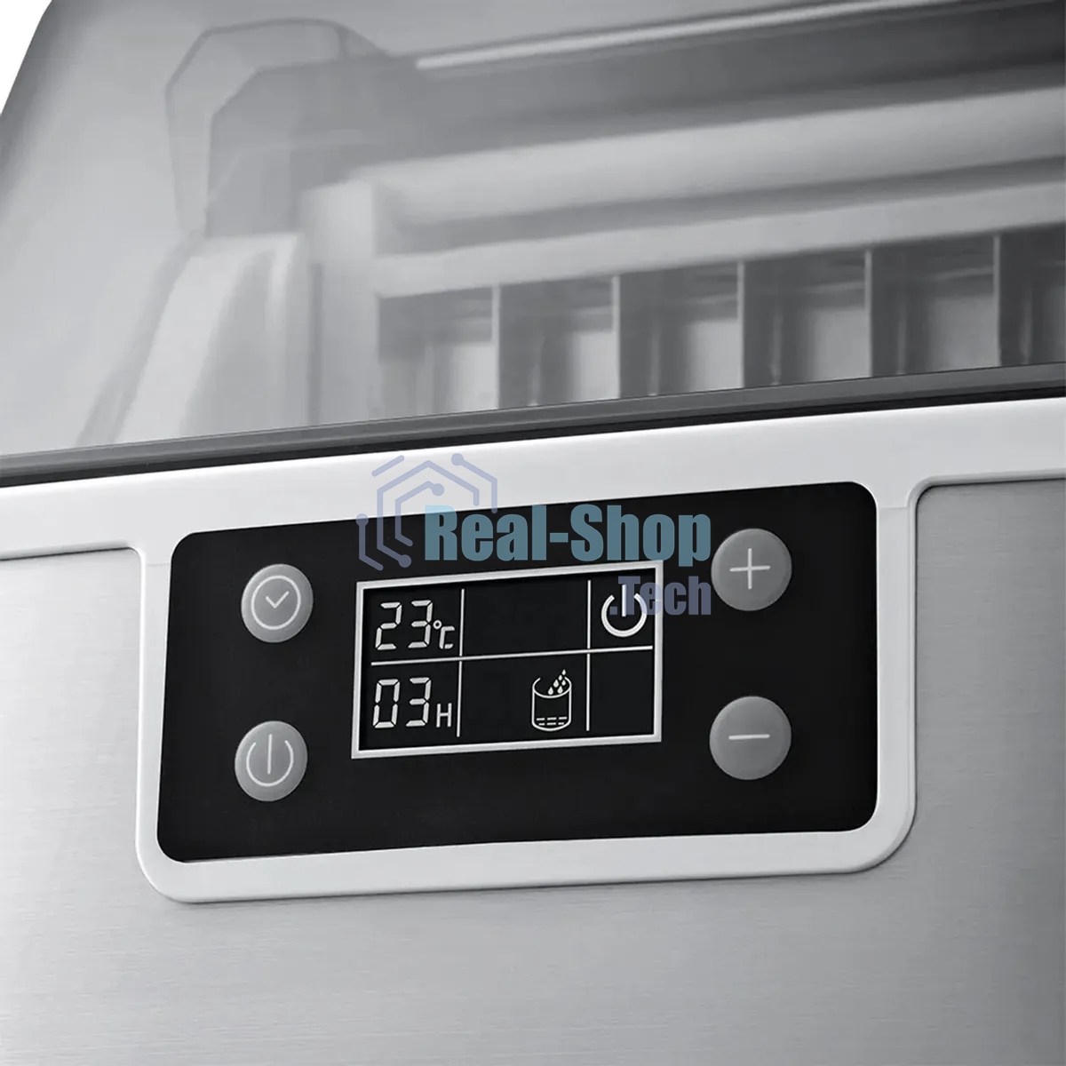 Ледогенератор Kitfort КТ-1826 150Вт 3200мл. нержавеющая сталь/черный