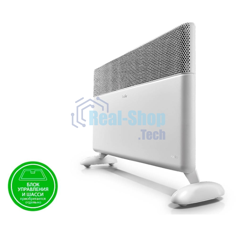 Модуль отопительный электрического конвектора Ballu Apollo Transformer BEC/AT-1500 белый, 1500 Вт, 20 м2, (для работы конвектора требуется блок управления)