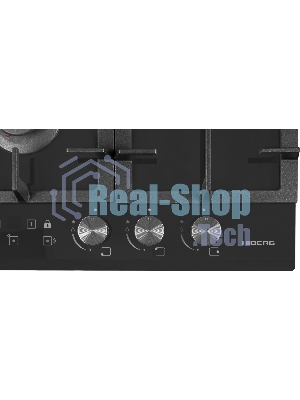 Варочная поверхность HIBERG VM 4535 B, черный