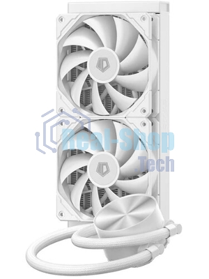 Система жидкостного охлаждения ID-Cooling FX240 Pro белый 120мм алюминий+медь 1800rpm 35.2db 4-pin 300W
