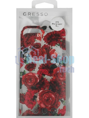 Чехол (клип-кейс) Gresso Air для Apple iPhone 12/12 Pro прозрачный/рисунок gr17aaae9067