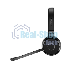 Гарнитура Jabra Evolve 65 TE чёрный, беспроводная, Bluetooth, до 16 ч