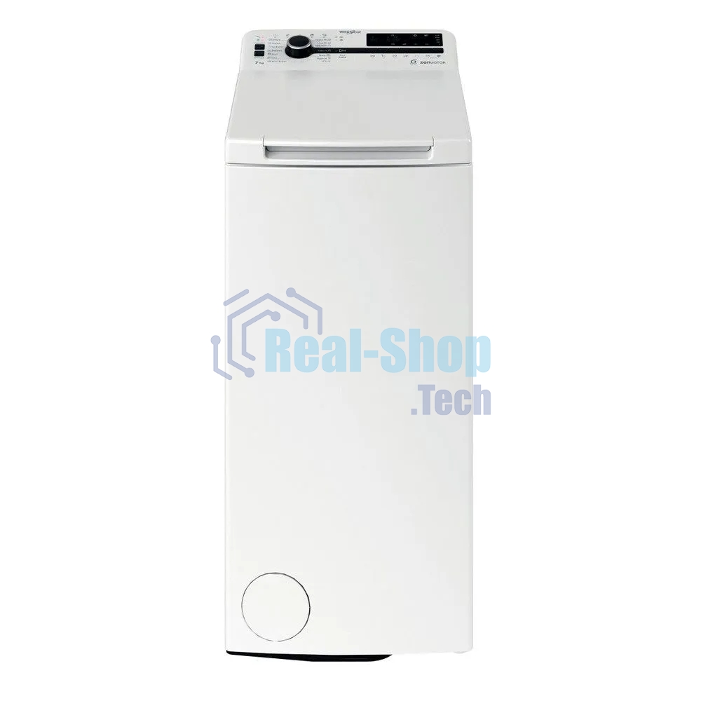 Стиральная машина Whirlpool TDLRB 7232BS/EU белый, загрузка вертикальная 7 кг, 1200 об/мин, класс D