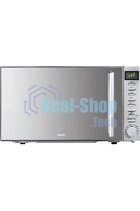 Микроволновая печь BBK 20MWG-733T/BS-M серебристый, 20 л, 700 Вт, поворотный тактовый механизм, кнопки
