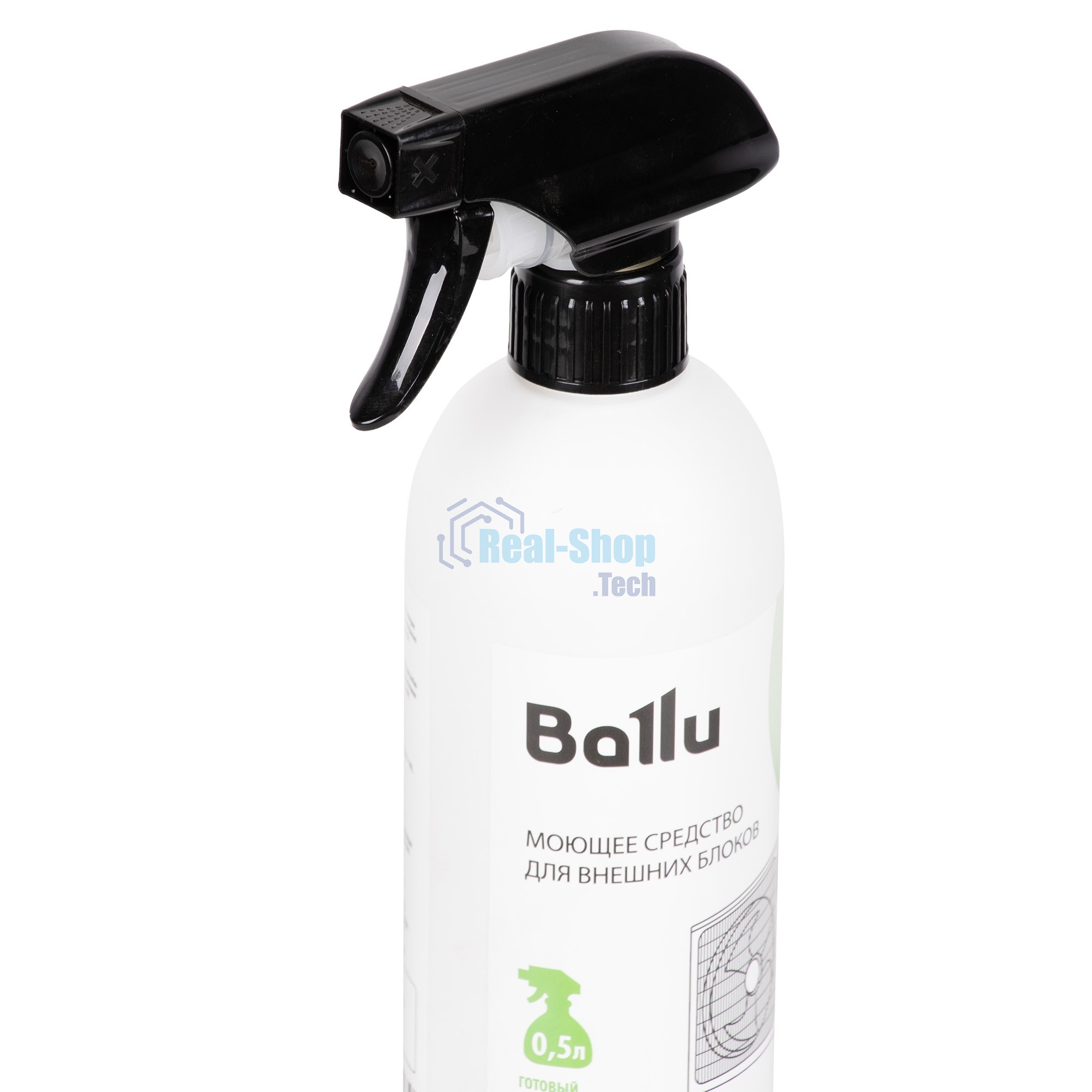 Средство моющее Ballu для внешних блоков, готовый раствор 0,5 л