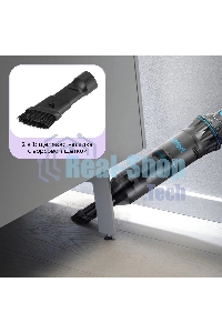 Пылесос ручной Kitfort КТ-5538 120Вт серый/голубой