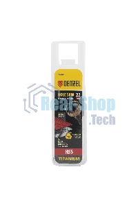 Коронка по металлу Denzel HSS, 22 мм, нитридтитановое покрытие