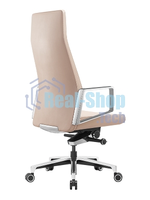 Кресло Бюрократ JONS/BEIGE бежевый, кожа