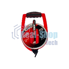 Рулетка геодезическая Matrix 30 м х 12,5 мм, металлическая лента, закрытый корпус