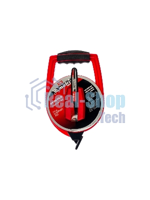 Рулетка геодезическая Matrix 30 м х 12,5 мм, металлическая лента, закрытый корпус