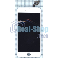 Дисплей для iPhone 6S Plus в сборе с тачскрином (Foxconn), белый