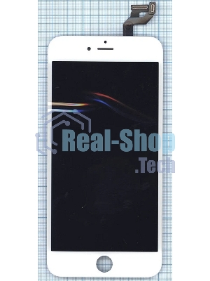 Дисплей для iPhone 6S Plus в сборе с тачскрином (Foxconn), белый