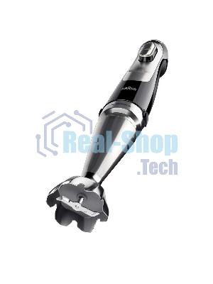 Блендер погружной Braun MQ9187XLI черный, 1200 Вт, 3 скорости, турбо