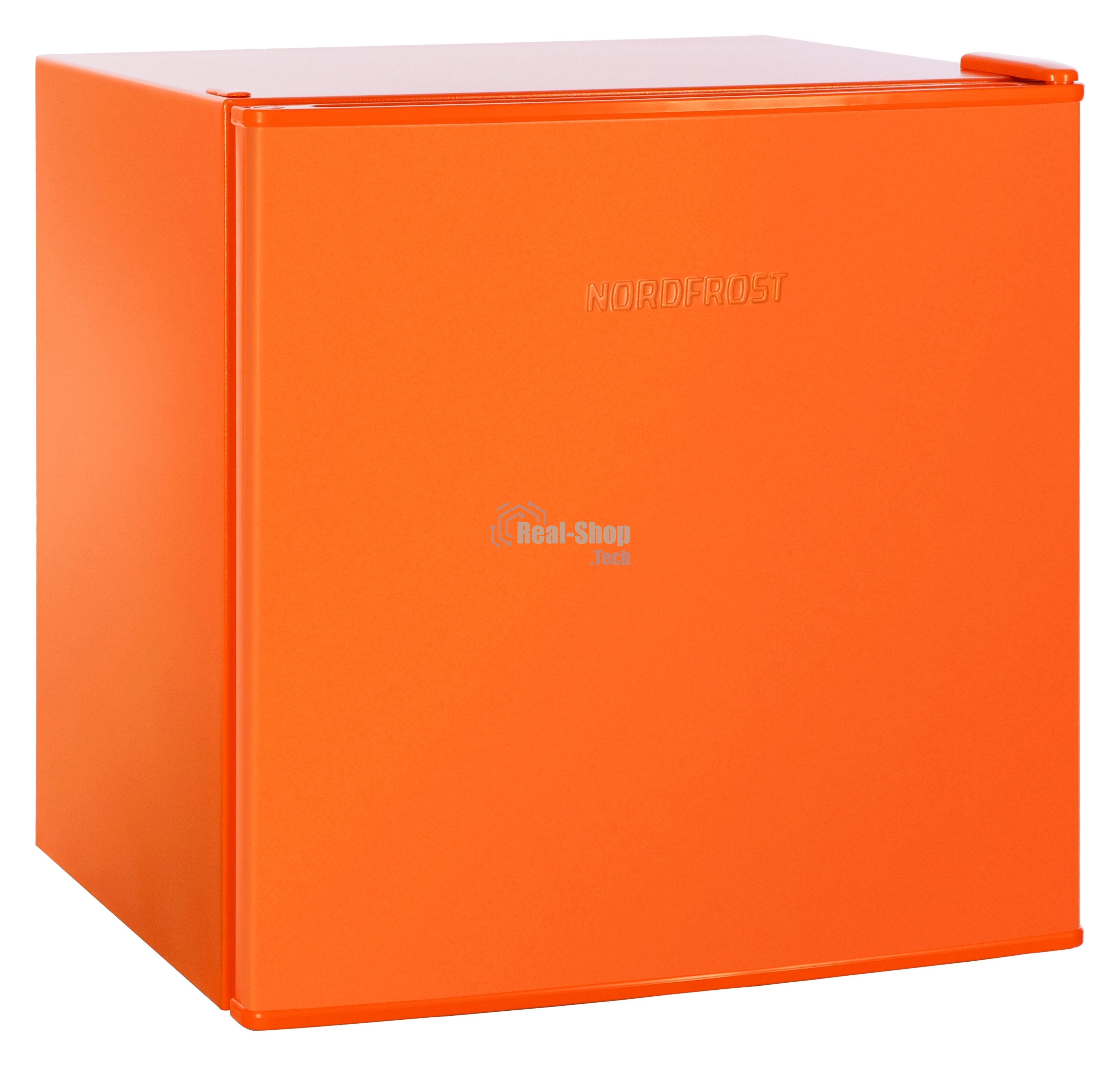 Холодильник Nordfrost NR 402 Or оранжевый однокамерный 49/11 л морозилка сверху, капельная система