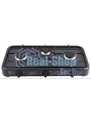 Плита настольная газовая Homestar HS-1203 3-х конфорочная (003700)