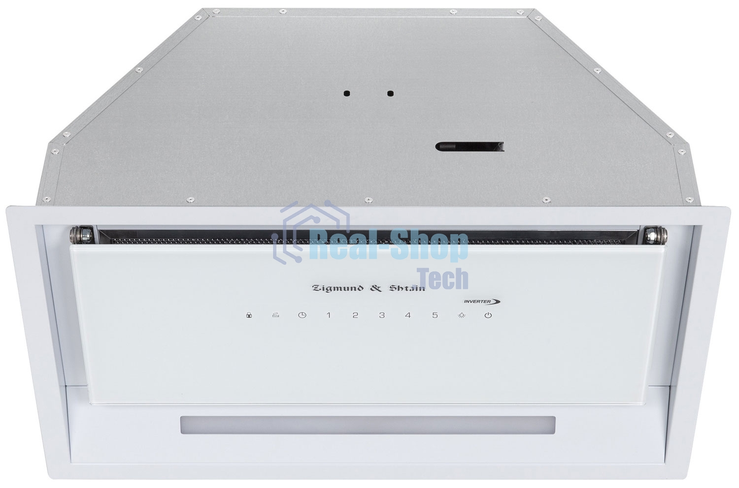 Вытяжка встраиваемая Zigmund & Shtain K 019.5 W белый, 50 см, 1050 куб. м/ч, 61.1 дБ