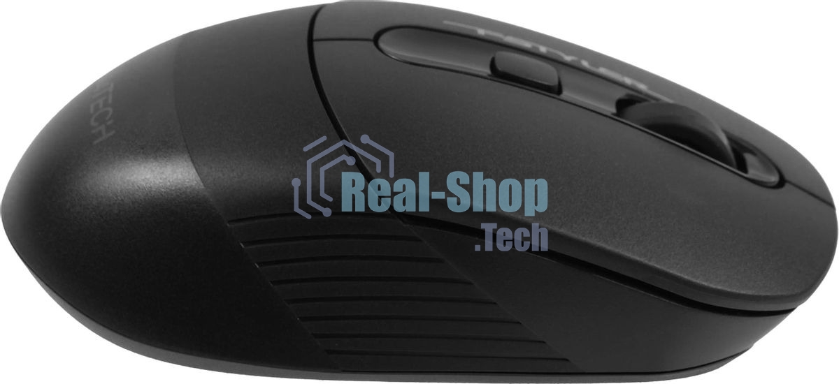 Мышь беспроводная A4Tech Fstyler FB10C черный, 2000 dpi, радиоканал, Bluetooth, USB, кнопки - 4