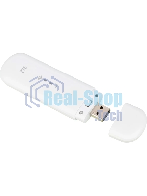 Модем 2G/3G/4G ZTE MF79RU USB Wi-Fi Firewall внешний белый