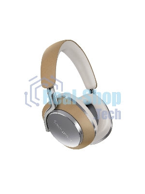 Беспроводные/проводные наушники Bowers & Wilkins PX8 Tan, полноразмерные, Bluetooth + проводной, активное шумоподавление, до 30 ч