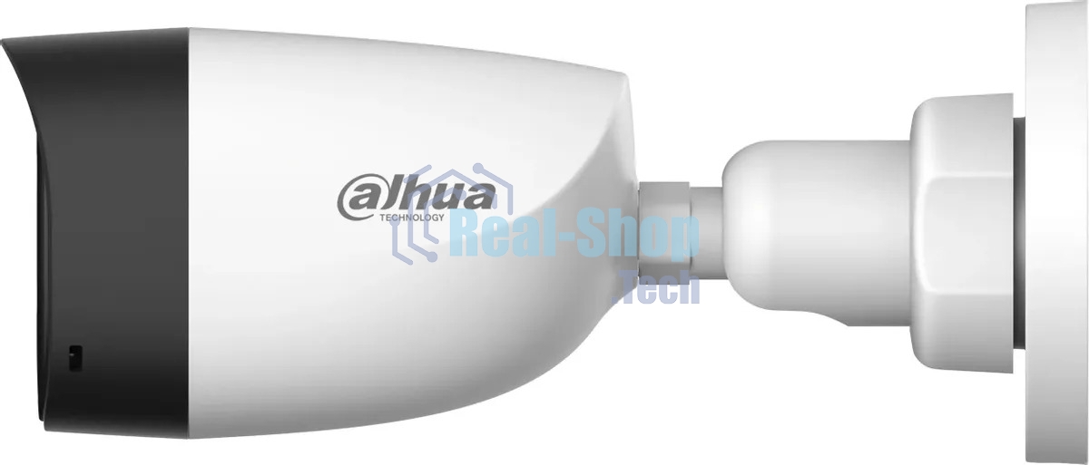 Камера видеонаблюдения Dahua DH-HAC-HFW1200CLP-IL-A-0360B-S6, HDCVI, 2 Мп, 3.6 мм, белая