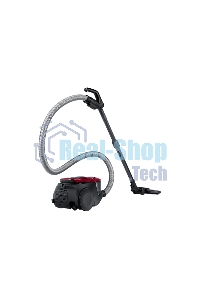 Пылесос Samsung VC18M31A0HP бордовый/черный, 380/1800 Вт, уборка сухая, пылесборник контейнер 2 л