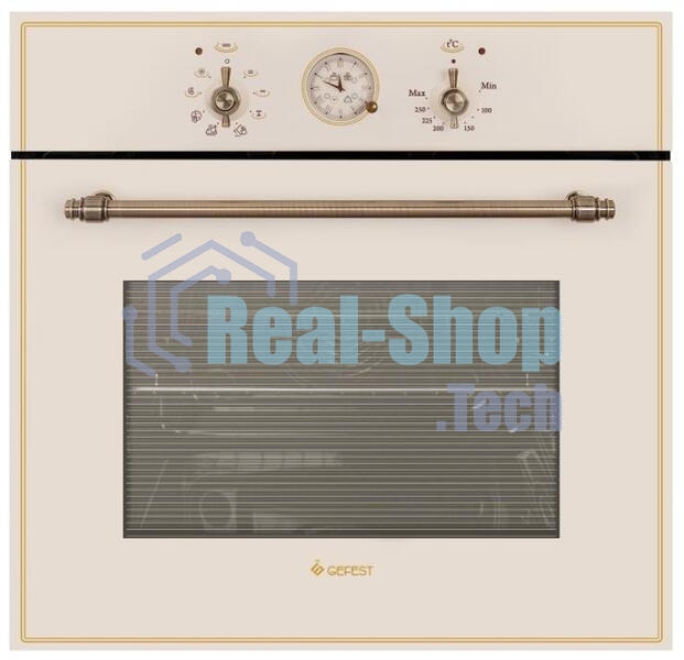 Духовой шкаф электрический встраиваемый Gefest ЭДВ ДА 622-02 В85 кремовый