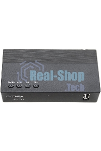 Ресивер DVB-T2 Сигнал Эфир HD-250 черный