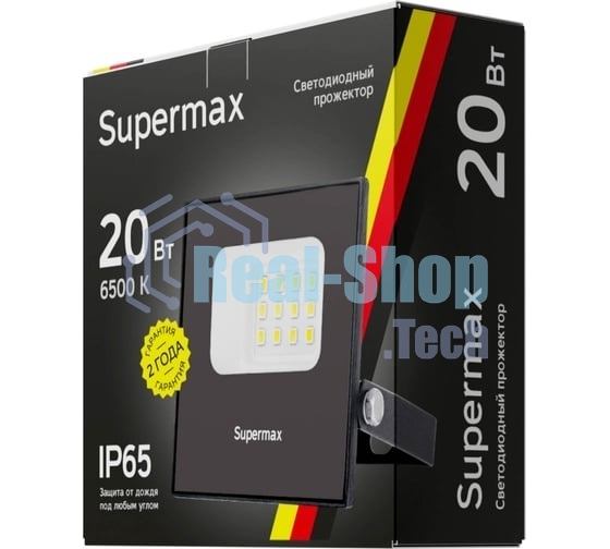 Прожектор светодиодный Supermax SPR 20Вт 6500К 2000лм IP65 Космос S_PR_LED_20