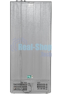 Холодильник Hyundai CM55043F черный стекло трехкамерный, 354/186, морозилка снизу, No Frost, Side by Side