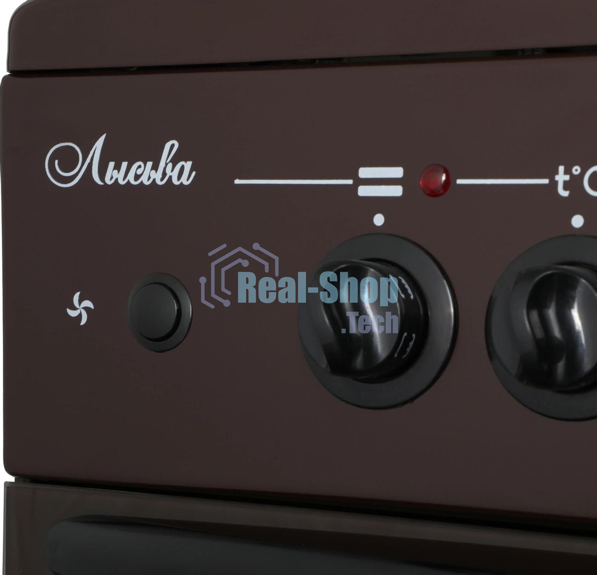 Плита электрическая Лысьва EF4004MK00 коричневый, конфорок 4 шт, духовка 57 л, 50 см x 84 см x 60 см (без крышки)