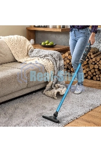 Пылесос ручной Kitfort КТ-5538 120Вт серый/голубой