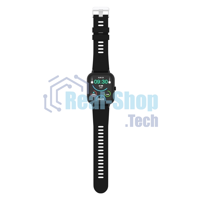 Умные часы Maxvi SW-02 черный Сенсорный дисплей 1.83