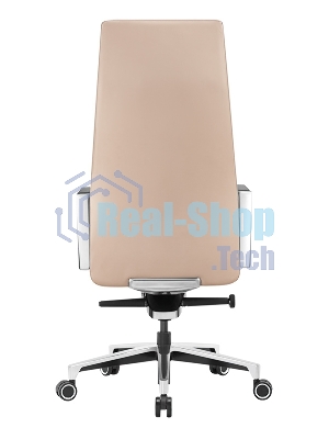 Кресло Бюрократ JONS/BEIGE бежевый, кожа