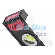 Уровень алюминиевый Matrix, усиленный, фрезерованный, 3 глазка, 2 комп. рукоятки, 2000 мм