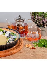 Чайник заварочный TalleR TR-31371 800 мл.Термостойкое боросиликатное стекло.