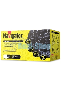 Гирлянда Navigator NGF-C01-357CW-8-2x1.5m-230-TR-IP20