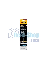 Сверло спиральное по металлу Denzel 10 x 133 мм, Р6М5, Golden Tip