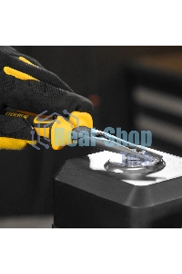 Длинногубцы прямые Denzel 205 мм, трехкомпонентные рукоятки