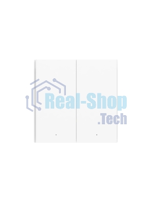 Выключатель двухклавишный Aqara Wireless Remote Switch H1 (WRS-R02)