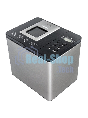 Хлебопечка Pioneer MC06 серебристый/черный, 600 Вт, 0.75 кг, 19 программ