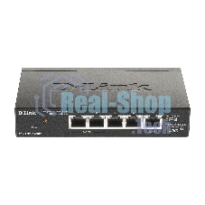 Коммутатор D-Link DGS-1100-05PDV2, 5×1 Гбит/с, настраиваемый