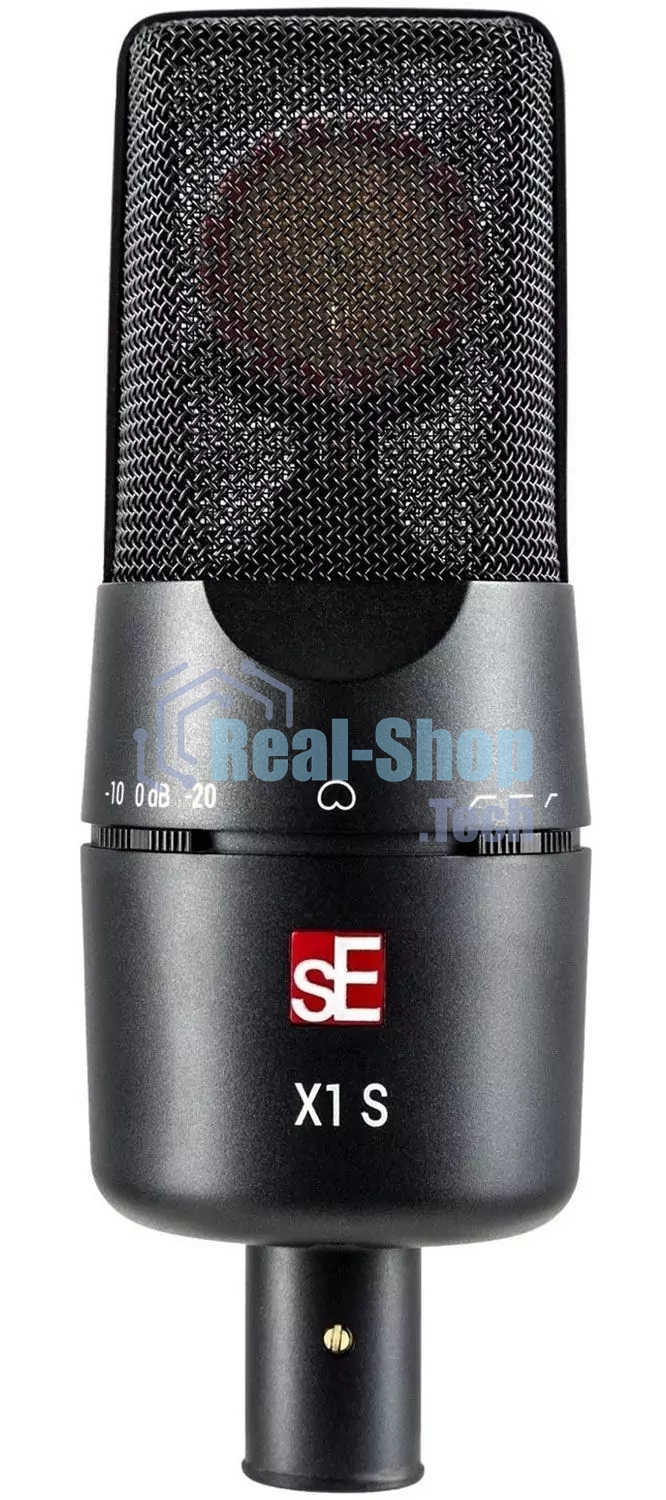 Микрофон конденсаторный sE Electronics X1 S 20 Гц 20 кГц, динамический диапазон: 131 / 141 / 151 дБ, кардиоида, комплектация: поворотный микрофонный зажим, адаптер с резьбой