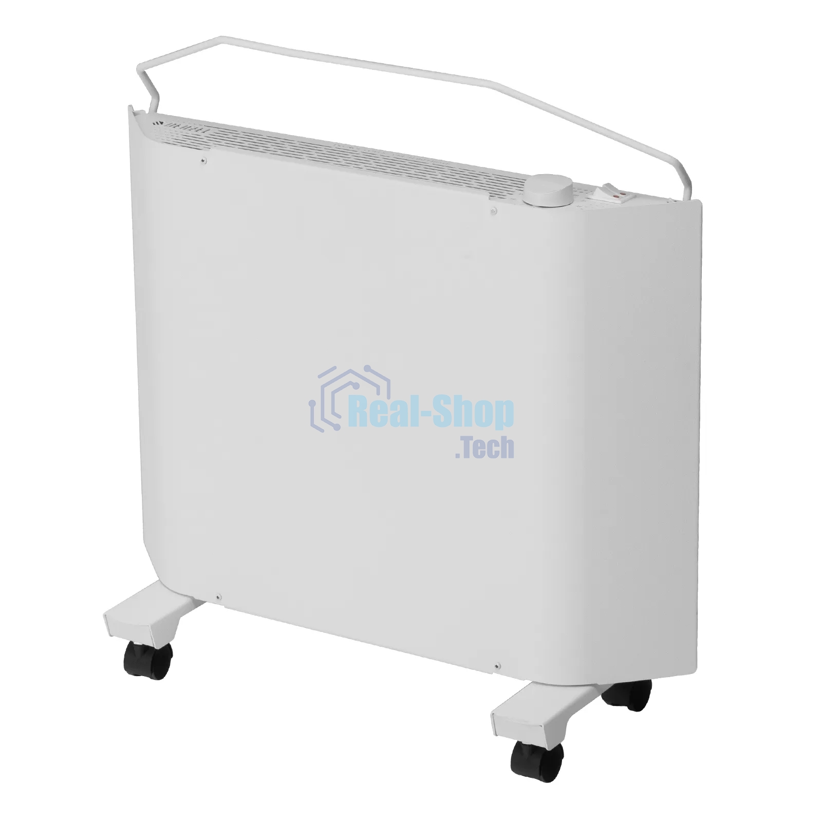 Конвектор Denzel XCE-1000 белый, 1000 Вт, 15 м2, термостат