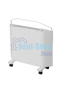 Конвектор Denzel XCE-1000 белый, 1000 Вт, 15 м2, термостат