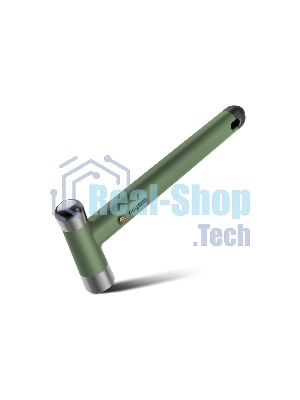 Молоток Deli Home Series Green HT7008L вес бойка 250 гр, эксклюзивный дизайн, рукоятка из высококачественного софттач пластика