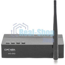 Ресивер DVB-T2 Сигнал Эфир HD-250 черный