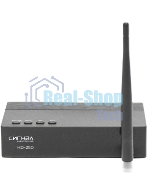 Ресивер DVB-T2 Сигнал Эфир HD-250 черный